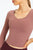 Long Sleeve Round Neck Fitness Top