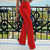 2021 Summer Women Bandage Trousers Sexy Party Celebrity Pants Fashion High Waist Solid Full Length Vestidos Flare Pants Dobanmbd