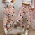 2021 Women Casual Heart Print Sweatpants Fashion High Street Pocket Sport Trousers Spring Summer New Solid Jogging Long Pants XL