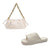 2023 New Shoes And Purse Set Towel Slipper Shoulder Purses Set Cloud Chain Shoulder Purses And Matching Shoes Ladies Handbags