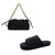 2023 New Shoes And Purse Set Towel Slipper Shoulder Purses Set Cloud Chain Shoulder Purses And Matching Shoes Ladies Handbags