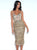 2023 Nieuwe Zomer Shining Sequines Vrouwen Sexy Strap Bodycon Midi Jurk Nachtclub Party Cocktail Vieren Jurk Groothandel