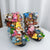 2023 Winter Snow Boots Women Teddy Boots covered In Stuffed Animals Fluffy  Middle Calf Platform Flat With Cute White Boots