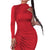 One Shoulder Strap Slim Fit Dress