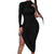 One Shoulder Strap Slim Fit Dress