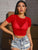 Mesh Crop Top Without Bra