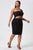 Plus Size One Shoulder Cutout Waist Dress