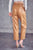 idem ditto Faux Leather Cuffed Straight Leg Pants