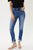 Double Fray Hem Jeans