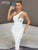 Adyce sexy sem costas branco midi bodycon bandage vestido feminino tanque de verão sem mangas celebridade elegante vestido de festa à noite outfits