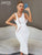 Adyce sexy sem costas branco midi bodycon bandage vestido feminino tanque de verão sem mangas celebridade elegante vestido de festa à noite outfits