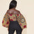 African Dashiki Print Tops Women  Fashion Sexy Shoulder Off Dresses Women African Clothes African Traditional Wear for Women