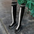 BRKWLYZ New Women Boots Lace Up Over-the-knee Boots Warm Women Shoes Rome Style Knee-high Boots Female Winter Boots Plus Size