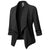 Bigsweety Women Formal Jackets Office Work Open Front Notched Slim Ladies Blazer Spring Autumn Casual Cardigan Tops Blazer