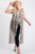 Mesh Sleeveless Long Vest