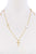 Triple Cross And Pearl Pendant Endless Necklace