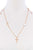 Triple Cross And Pearl Pendant Endless Necklace