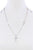 Triple Cross And Pearl Pendant Endless Necklace