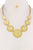 Lion Head Circle Linked Necklace