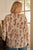 Plus Ivory & Taupe Leopard Print Round Neck Long Sleeve Super Soft Sweatshirt