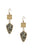 Fashion Marbling Stone Dangle Earring