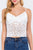 V-neck Scallop Lace Cami Top