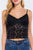 V-neck Scallop Lace Cami Top