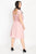 Front Tie Cutout Smocked Dress