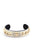 Bee Rhinestone Cuban Link Cuff Bracelet