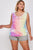 Tie Dye Tank With Studded Detail To