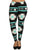 Plus Size Aztec Print, High Waisted, Full Length, Leggings.