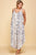 Plus Size Snakeskin Terry Printed Wide Leg Jumpsuit