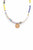 Multi Bead Round Pendant Necklace