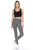 Yoga Style Banded Lined Multi Printed Knit Legging With High Waist