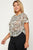 Plus Size, Money Print Mesh Tee