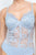 Semi-sheer Sweetheart Lace Bodysuit