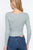 Crew Neck Knotted Crop Sweater