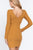 Long Slv V-neck Sweater Mini Dress
