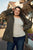 Plus Size Vegan Fur Double-sided Cotton Twill Parka & Puffer Jacket