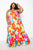 Printed Voluminous Maxi Dress