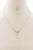 Dainty Crystal V Necklace