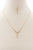 Dainty Crystal V Necklace