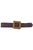 Fashion Square Straw Buckle Belt