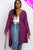 Long Sleeves Belted Cardigan