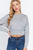 Dolman Slv Inner Fleece Terry Top