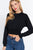 Dolman Slv Inner Fleece Terry Top