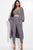 Cozy Knit Tank Top, Pants And Duster 3 Piece Set