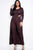 Solid Heavy Rayon Spandex Long Sleeve Crossed Over Long Top And Leggings 2 Piece Set