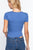 Short Slv Crew Neck Rib Crop Top