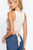 Sleeveless Crew Neck Waist Tie Crop Sweater Top